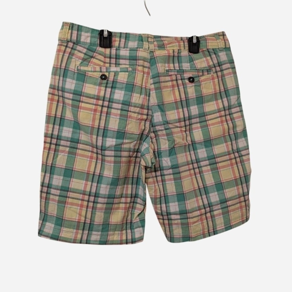 Pre-owned Lee Pastel Plaid Shorts - Picture 2 of 6